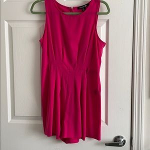 Hot pink forever 21 romper